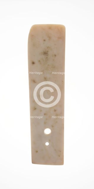 Hoe Blade, Neolithic period, (3rd/2nd millennium B.C.), or early Shang dynasty (c. 1600/1045 B.C.). Creator: Unknown.