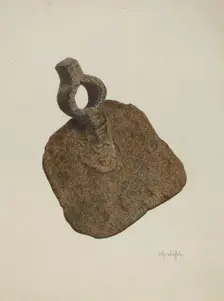 Hoe Blade, c. 1941. Creator: Cornelius Christoffels