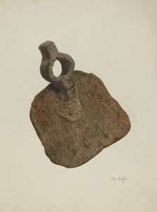 Hoe Blade, c. 1941. Creator: Cornelius Christoffels