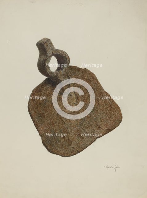Hoe Blade, c. 1941. Creator: Cornelius Christoffels.