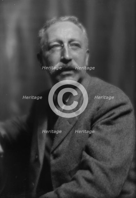Hoeber, Arthur, portrait photograph, 1912 Apr. 25. Creator: Arnold Genthe.
