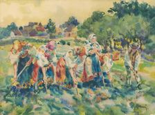 Hoers, around 1920. Creator: Gustav Mally