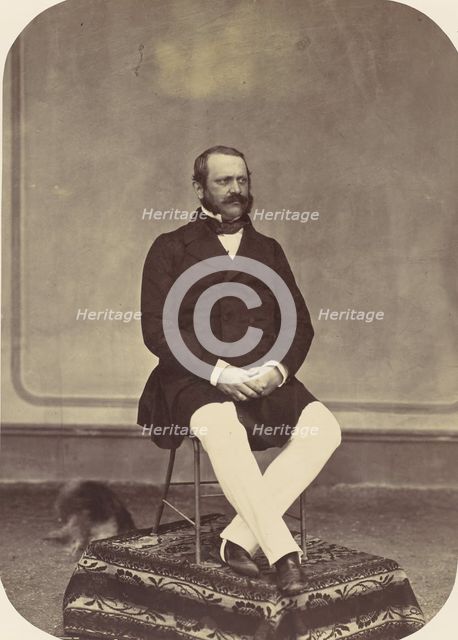 Hofrat Raymond, 1850s-60s. Creator: Franz Antoine.