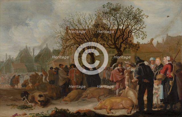 Hog Market. Creator: Sybrand van Beest.