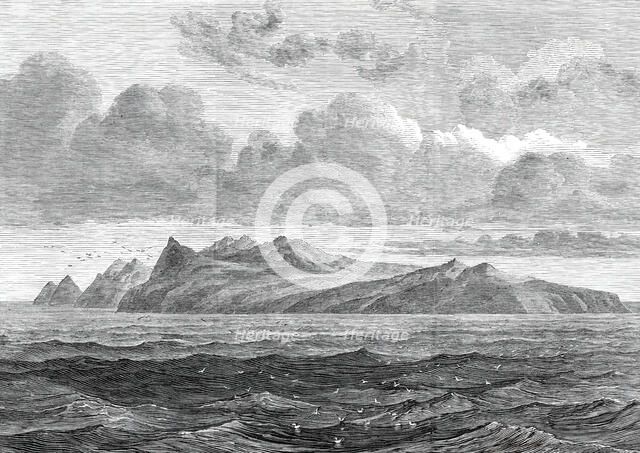 Hog Island (one of the Crozet Group), from sketches by Captain Ashby...1876. Creator: Unknown.