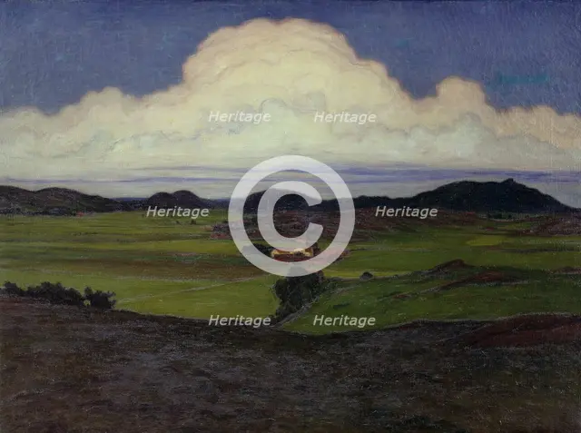Hoga Valley, Tjörn, 1897. Creator: Karl Nordström.
