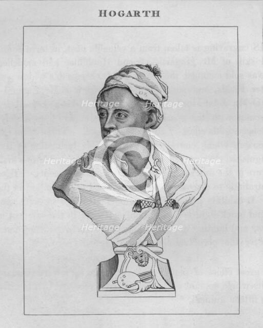 'Hogarth', c1741, (1809).  Creator: Thomas Cook.