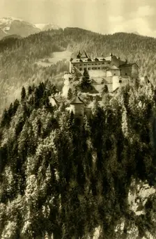 Hohenwerfen Castle, Werfen, Austria, c1935. Creator: Unknown