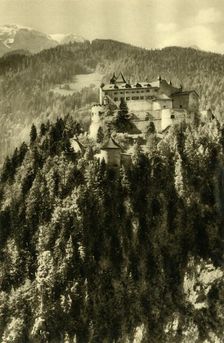 Hohenwerfen Castle, Werfen, Austria, c1935. Creator: Unknown