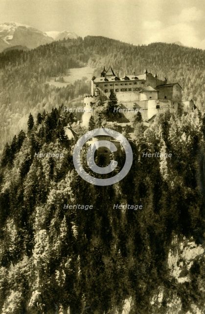 Hohenwerfen Castle, Werfen, Austria, c1935. Creator: Unknown.