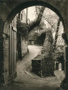 Hohenbaden ruin 1931. Artist: Kurt Hielscher