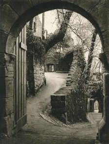 Hohenbaden ruin 1931. Artist: Kurt Hielscher