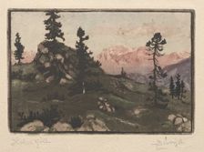 Hoher Gull. Creator: Hugo Burghel (German, 1853-1903)