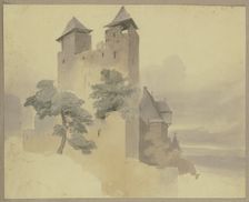 Hohlenfels castle, c1840-1890. Creator: Carl Theodor Reiffenstein