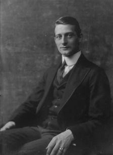Hohner, Mr., portrait photograph, 1916. Creator: Arnold Genthe