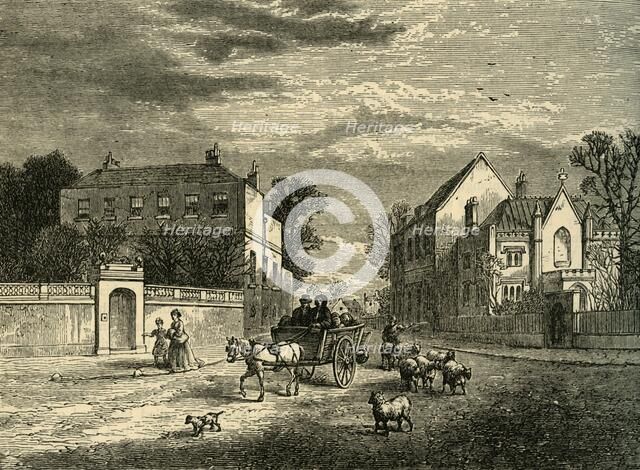 'Holcrofts and the Priory, Fulham', (c1878). Creator: Unknown.