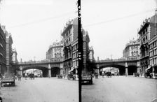 Holborn Viaduct, City of London, c1870-1900. Artist: York & Son