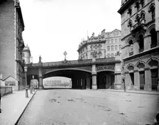 Holborn Viaduct, City of London, c1870-1900. Artist: York & Son