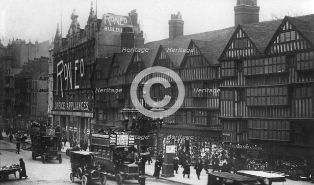 Holborn, London, 1917.Artist: Kingsway