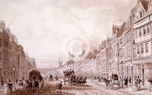 Holborn, London, c1830. Artist: Thomas Hosmer Shepherd
