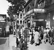 Holborn Station, London, c1920s. Creator: George Davison Reid