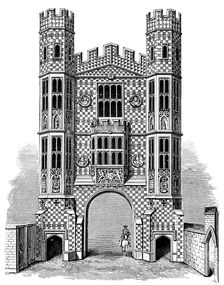 Holbein Gate, Whitehall, London, (1893)