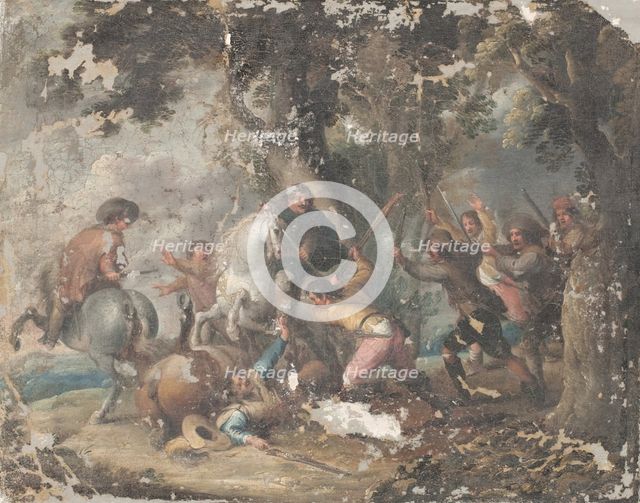 Hold-Up, 1636-1675. Creator: Jacques Courtois.