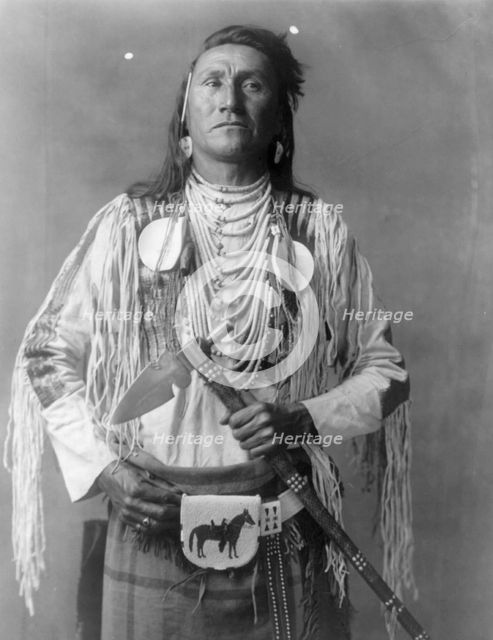 Holds The Enemy, c1908. Creator: Edward Sheriff Curtis.