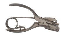Hole punch used by Pullman porter Thomas McCord, 1940s. Creator: Unknown