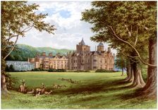 Holker Hall, Cumbria, home of the Duke of Devonshire, c1880