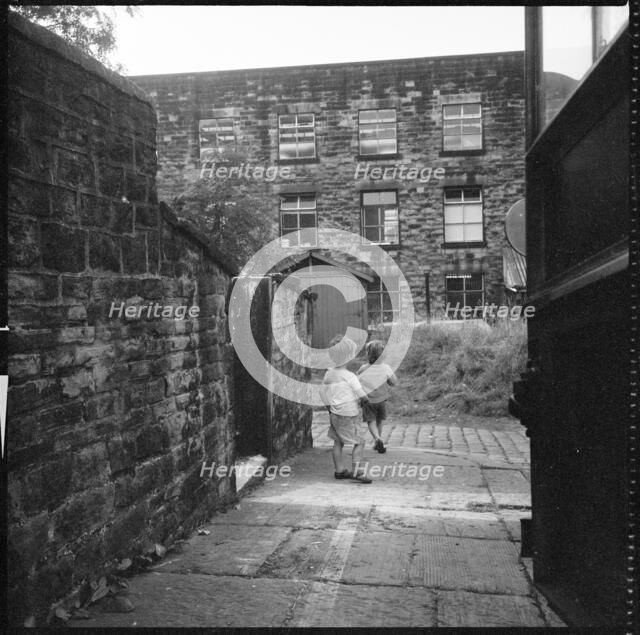 Holker Street Mill, Burnley Road, Colne, Pendle, Lancashire, 1966-1974. Creator: Eileen Deste.