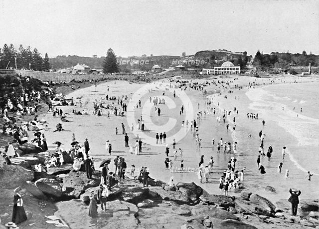 'Holiday Time, Coogee Bay, c1900. Creator: Unknown.