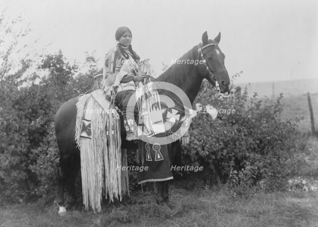 Holiday trappings, c1910. Creator: Edward Sheriff Curtis.
