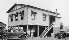 Holiday house, Maroochydore, Queensland, 1936. Creator: Jack Bain