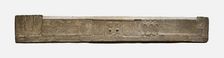 Hollow Brick (probably Lintel) from Tomb Chamber, Western Han dynasty, 1st cent. B.C. Creator: Unknown