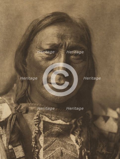 Hollow Horn Bear, 1907. Creator: Edward Sheriff Curtis.