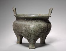 Hollow-Legged Tripod (Li Ding), late 900 BC. Creator: Unknown