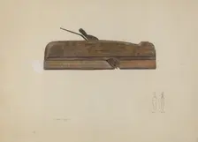Hollow Plane, c. 1937. Creator: Samuel Faigin