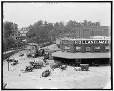 Holland American docks, Hoboken, N.J., between 1900 and 1915. Creator: Unknown