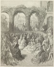 Holland House - A Garden Party, 1872. Creator: Unknown