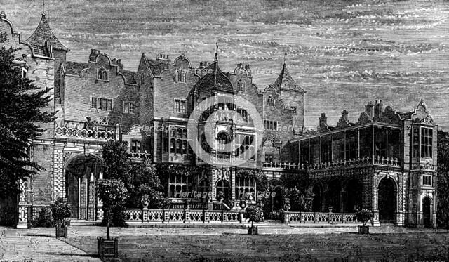 Holland House, South Front, 1873. Creator: Jewitt & Co..