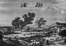 Holland's Raid on the Thames c1668. Artist: Willem Schellinks