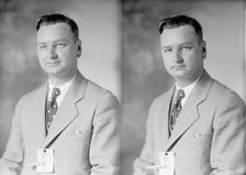 Hollensworth, C.R. - Portrait, 1929. Creator: Harris & Ewing