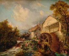 Holly Street 1847, (1938). Artist: George Burrell Willcock