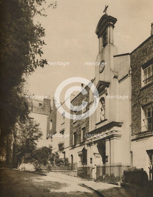 'Holly Place, A Quiet By-Way on the Side of Hampstead Hill', c1935. Creator: Unknown.