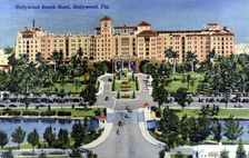Hollywood Beach Hotel, Hollywood, Florida, USA, 1940
