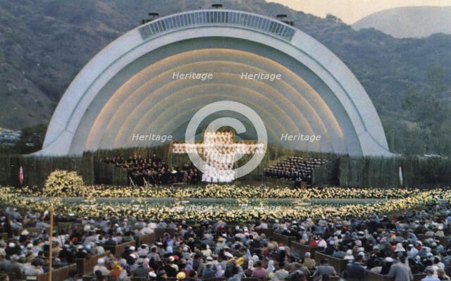 Hollywood Bowl, Hollywood, Los Angeles, California, USA, 1956. Artist: Unknown