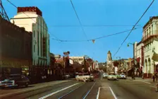 Hollywood Boulevard, Hollywood, Los Angeles, California, USA, 1953