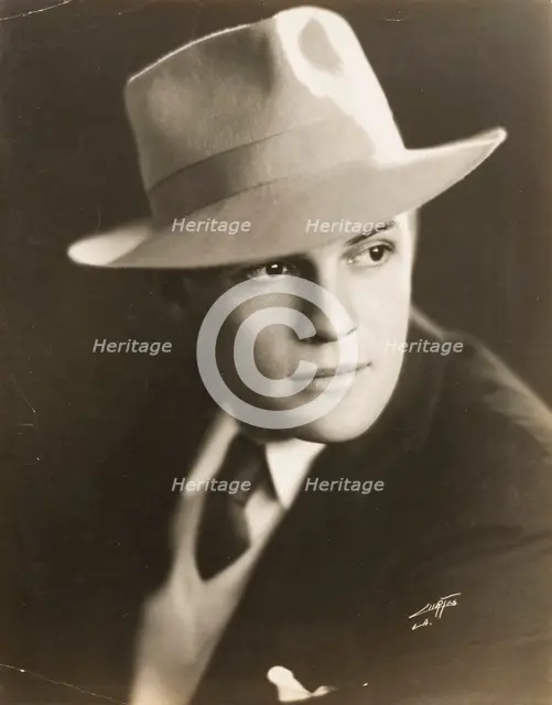 Hollywood Portrait, 1920s. Creator: Edward Sheriff Curtis.