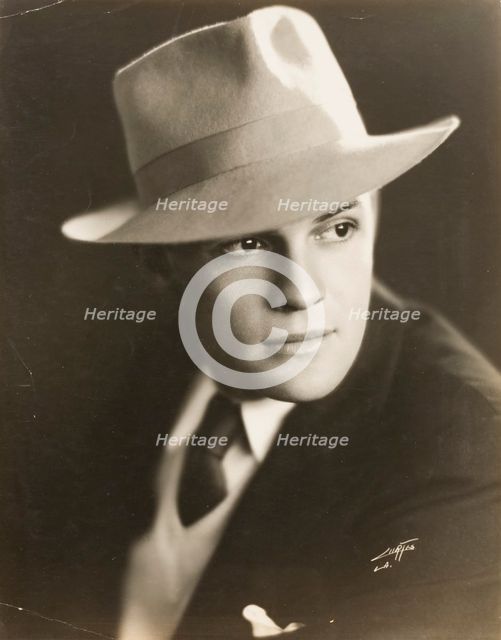 Hollywood Portrait, 1920s. Creator: Edward Sheriff Curtis.